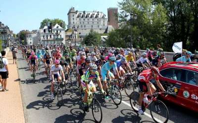 Passage du Tour de France à Pau